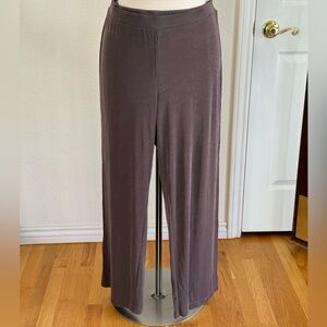 Chico's Travelers Brown Wide Leg Pants size 16 (Chico’s size 3)